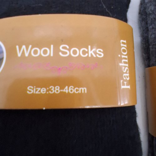 3PR WOMEN'S MID CALF WOOL SOCKS - SIZE 7-15 - ASSORTED DARK COLORS image 3