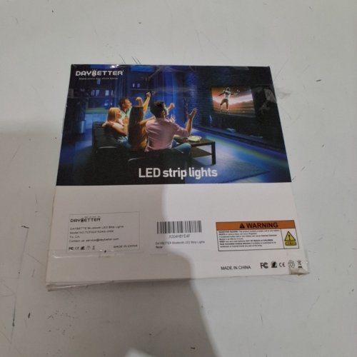 DAYBETTER SMART COLOR CHANGING LED STRIP LIGHTS WITH REMOTE APP CONTROL -5050 RGB- 100FT (2 ROLLS OF 50FT) image 4