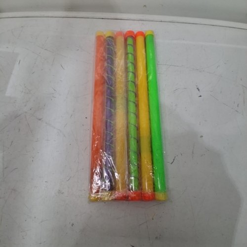 6PC GROAN TUBE NOISE MAKER STICKS - 15.4" - ASSORTED COLORS image 3