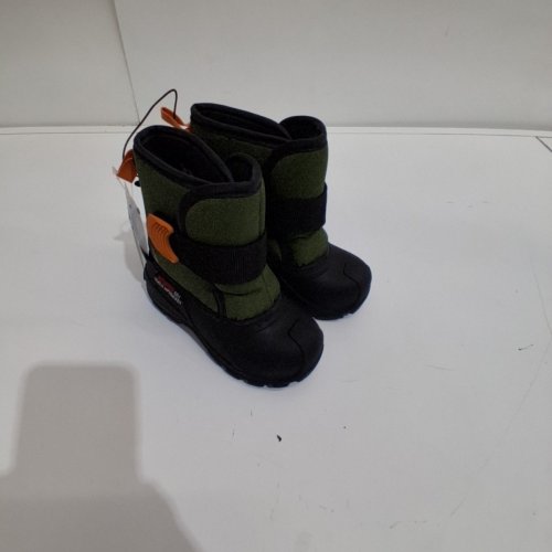 TODDLER BOY'S GEORGE WINTER BOOTS - 7 - BLACK/GREEN (STYLE: 70BUGA-BW26) image 3