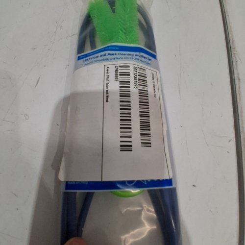 CPAP TUBE AND MASK CLEANING BRUSH SET - BLUE/GREEN image 5