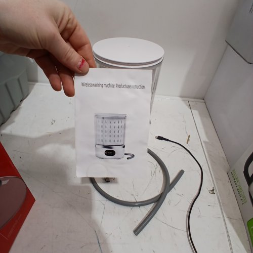 PORTABLE MINI WASHING MACHINE - 4 L - WHITE image 3