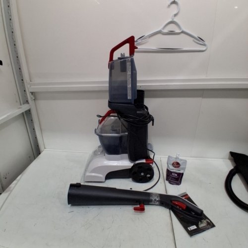 HOOVER TURBOSCRUB UPRIGHT CARPET CLEANER MACHINE WITH SPOT CLEANING ATTACHMENT - WHITE/BLACK (MODEL: FH50138V) image 3
