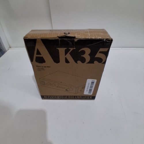 HOME AUDIO MINI BLUETOOTH STEREO AUDIO AMPLIFIER RECIEVER - 5.0RMS, 2.0 K POWER AMP WITH REMOTE CONTROL - BLACK (MODEL: AK-35) image 7