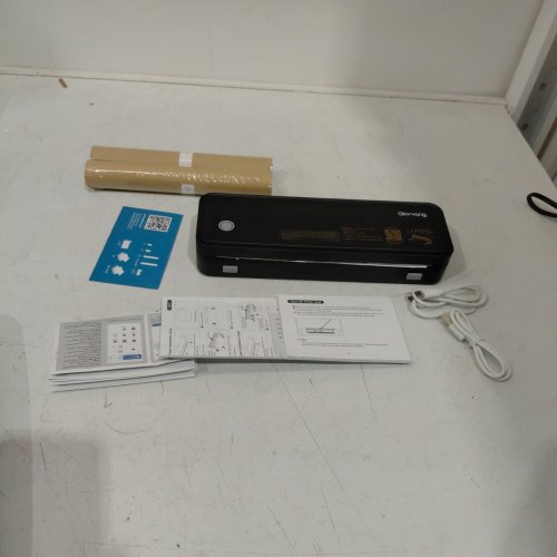 4PC GLORYANG INLESS PORTABLE THERMAL PRINTER - FOR PAPER 8.5'' X 11'' - BLACK (MODEL : PD-A4) image 2