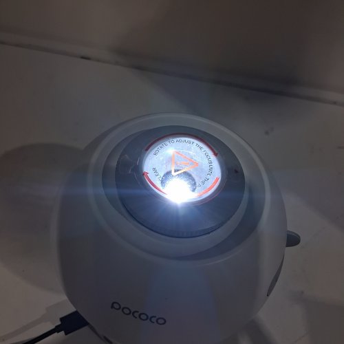 POCOCO GALAXY PROJECTOR + 2 DISCS - 5K ULTRA DISC LENS - 1W LED - WHITE (MODEL: ‎POLT01) image 2