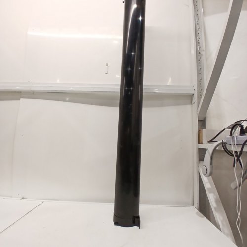 VALTERRA EZ HOSE CARRIER WITH LOCKABLE DOOR CAP - STORES COLLAPSIBLE RV SEWER DRAIN - 50-94"- BLACK (MODEL: A04-5094BK) image 2