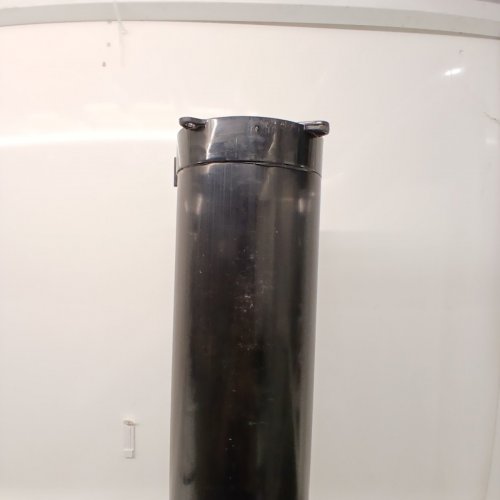 VALTERRA EZ HOSE CARRIER WITH LOCKABLE DOOR CAP - STORES COLLAPSIBLE RV SEWER DRAIN - 50-94"- BLACK (MODEL: A04-5094BK) image 3