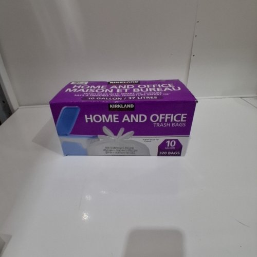 320PK KIRKLAND SIGNATURE SMART TIE HOME AND OFFICE GARBAGE BAGS - 10GAL - WHITE (MODEL: 714389) image 3
