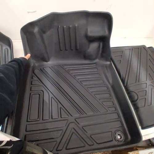 3PC FIILINES ALL WEATHER FLOOR MATS, HONDA CRV - BLACK image 3