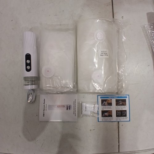 PORTABLE VACUUM SEALER - 5 V, 1A, 1800 MAH - WHITE (MODEL: VM11) image 3
