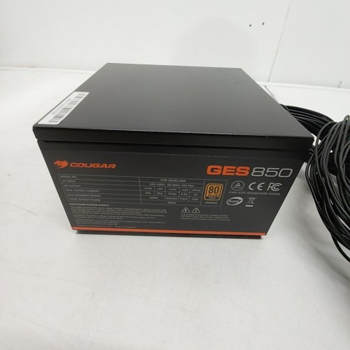 COUGAR COMPUTER POWER SUPPLY - 850W - BLACK (MODEL: GES850) image 4