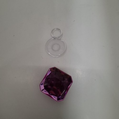 POPSOCKETS POPTOP CELL PHONE GRIP AND STAND - PILLOW CUT SUGAR PLUM GEM image 5