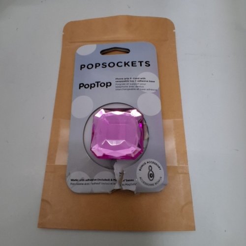 POPSOCKETS POPTOP CELL PHONE GRIP AND STAND - PILLOW CUT SUGAR PLUM GEM image 6