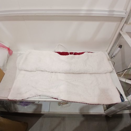 HEATED BLANKET ELECTRIC THROW - 50" X 60" - RED image 5