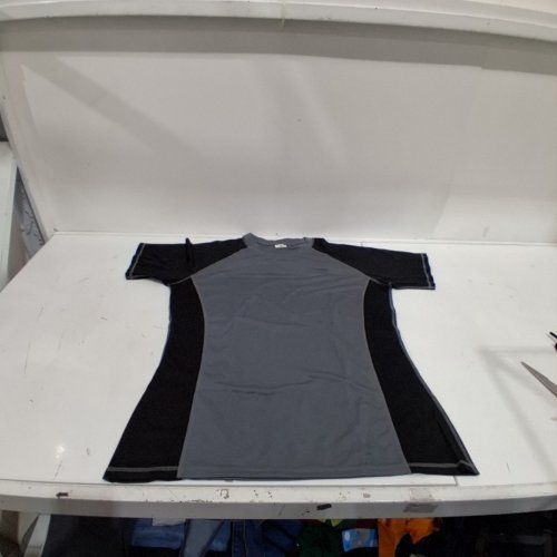 ATTRACO SHORT SLEEVE T-SHIRT - EXTRA LARGE - GRAY/BLACK image 2