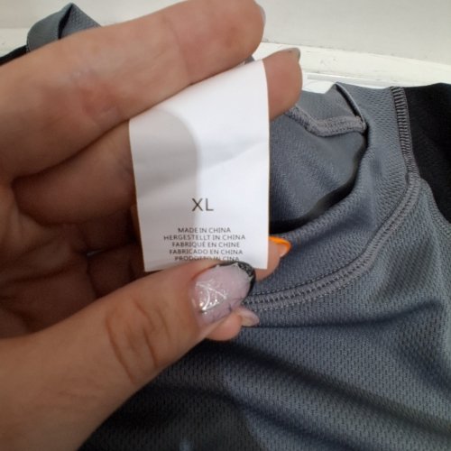 ATTRACO SHORT SLEEVE T-SHIRT - EXTRA LARGE - GRAY/BLACK image 3