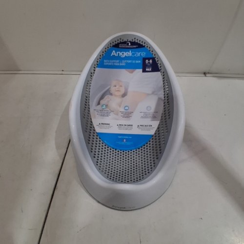 ANGELCARE BABY BATH SUPPORT - 0 TO 6M/20LBS MAX - GREY/WHITE (MODEL: ‎ST-01-PK-CA / I000545) image 2