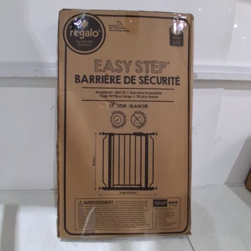 REGALO EASY STEP SAFETY GATE - 29"- 38.5" - WHITE (MODEL : 1160-DS) image 3