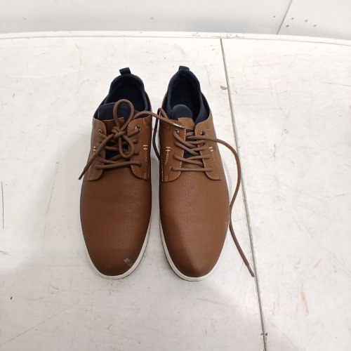 ALDO MEN'S CASUAL CLIVE SHOE - SIZE 11- COGNAC BROWN/NAVY/WHITE (STYLE1944011) image 2