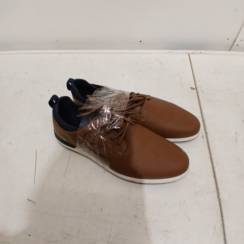 ALDO MEN'S CASUAL CLIVE SHOE - SIZE 11- COGNAC BROWN/NAVY/WHITE (STYLE1944011) image 7