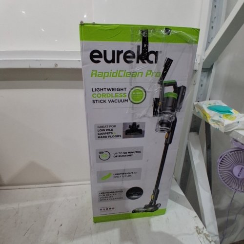 EUREKA CORDLESS PORTABLE HANDHELD VACUUM CLEANER - 250W - GREEN/BLACK - (MODEL: NEC285GR) image 8