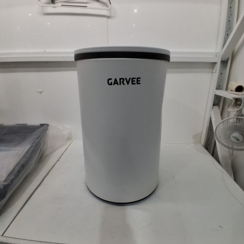 GARVEE STAINLESS STEEL ROUND OPEN TOP COMMERCIAL TRASH CAN WITH REMOVEABLE INNER BUCKET - 40L - WHITE/BLACK (MODEL: PHK_36MTWLJV) image 3
