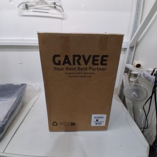 GARVEE STAINLESS STEEL ROUND OPEN TOP COMMERCIAL TRASH CAN WITH REMOVEABLE INNER BUCKET - 40L - WHITE/BLACK (MODEL: PHK_36MTWLJV) image 6
