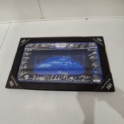 THE HIGHLAND MINT TORONTO MAPLE LEAFS LIMITED EDITION 2024-25 SIGNATURE RINK PRINT - 12" X 19.5" - MULTICOLOURED (STYLE : 202477458) image 3