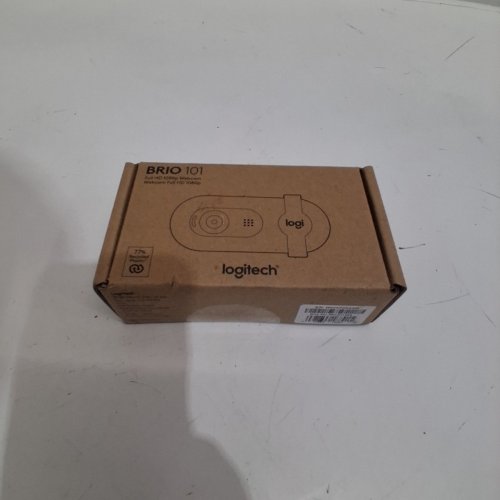 LOGITECH BRIO 101 FULL HD 1080P WEBCAM FOR MEETINGS AND STREAMING, AUTO-LIGHT BALANCE, BUILT-IN MIC, PRIVACY SHUTTER, AND USB-A - BLACK - (MODEL: ‎960-001589 / VU0072) image 2