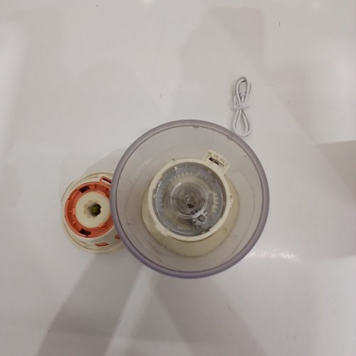 JUPITEARTH AUTOMATIC PENCIL SHARPENER - WHITE /ORANGE image 5