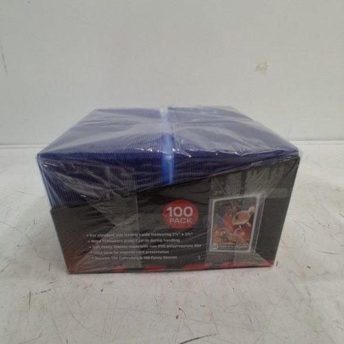 200PK ULTRA PRO REGULAR TOPLOADER & PENNY SLEEVES - 3" X 4" - BLUE image 3