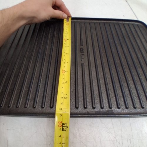 BOBBY FLAY BY GREEN PAN REVERSIBLE GRILL GRIDDLE PAN - 16" X 12" - BLACK image 5