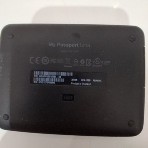 WD MY PASSPORT ULTRA PORTABLE EXTERNAL HARD DRIVE - 1TB - BLUE - (MODEL: WDBGPU0010BBL) image 2