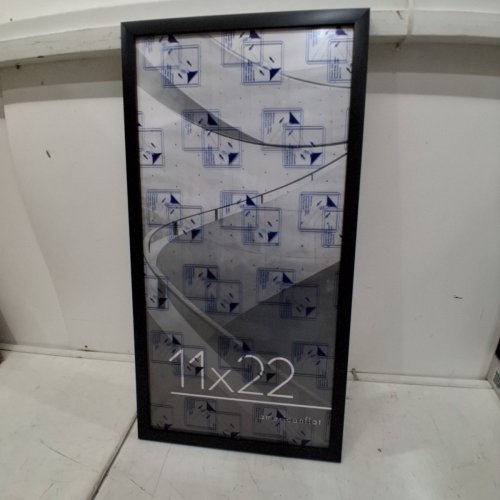 AMERICANFLAT PICTURE FRAME - 11" X 22" - BLACK (MODEL:LX1122BLKNOMAT) image 2