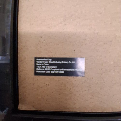 AMERICANFLAT PICTURE FRAME - 11" X 22" - BLACK (MODEL:LX1122BLKNOMAT) image 3