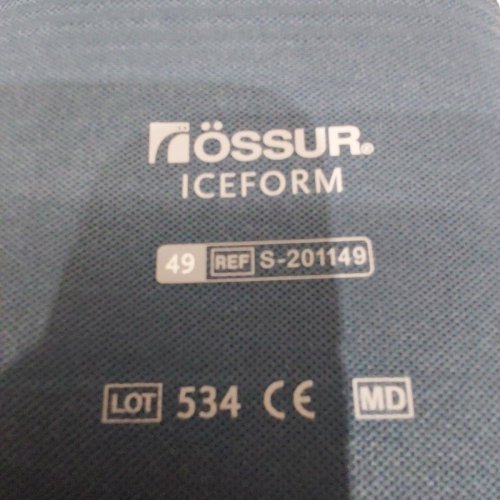 ÖSSUR THERMOFORMABLE BELOW-THE-KNEE AMPUTATIONS ICEFORM SLEEVE - SIZE 49 - DARK BLUE (ITEM: S-201149) image 4