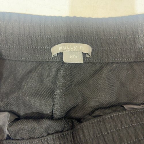 WOMEN'S MATTY M WIDE LEG ESSENTIAL TROUSER PANTS - MEDIUM - BLACK (STYLE: 1939700) image 2