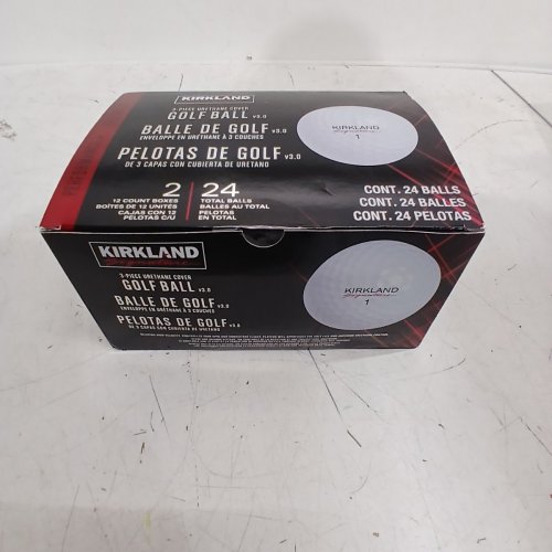 24PK KIRKLAND SIGNATURE URETHANE COVER GOLF BALLS - WHITE image 3