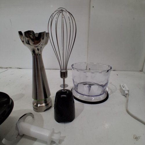 BRAUN 7-IN-1 MULTIQUICK7 MULTI-FUNCTIONAL HAND BLENDER SET WITH ACCESSORIES - BLACK (MODEL:HB701AN) image 4