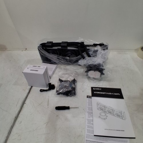 LIAN LI HYDROSHIFT II 360 TL-LIQUID CPU COOLER - 2.1” IPS LCD SCREEN - BLACK (MODEL:HS2LCD36TB) image 3
