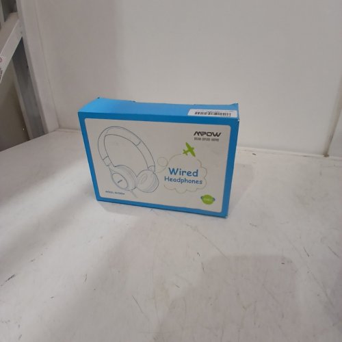 KIDS' MPOW CHE1 WIRED OVER THE HEAD HEADPHONES - GREEN/BLUE - (MODEL: MPBH385AG) image 2
