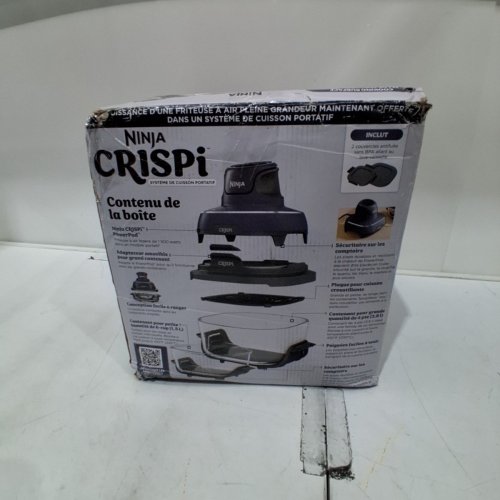 NINJA CRISPI PORTABLE COOKING SYSTEM - 4QT - (MODEL: ‎FN101CGY) image 8