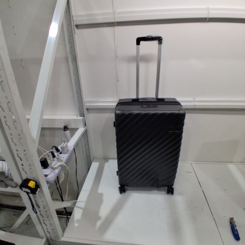 LUGGEX HARD SHELL SUITCASE WITH TSA LOCK - 24" X 15.7" X 11" - CHARCOAL METALLIC/GREY (MODEL: KV-GBK24) image 2