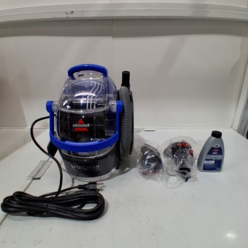 BISSELL SPOTCLEAN PROFESSIONAL PORTABLE CARPET CLEANER - BLUE (MODEL: 2891V) image 3