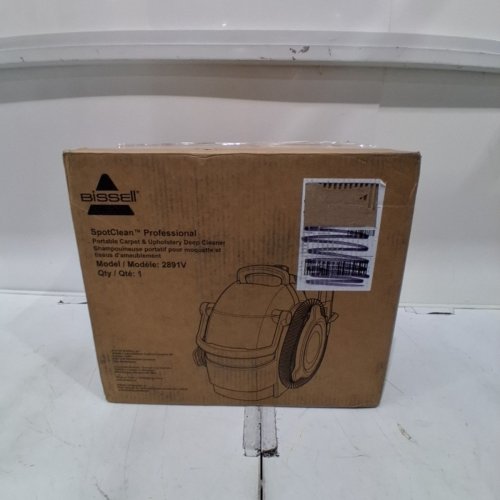 BISSELL SPOTCLEAN PROFESSIONAL PORTABLE CARPET CLEANER - BLUE (MODEL: 2891V) image 8