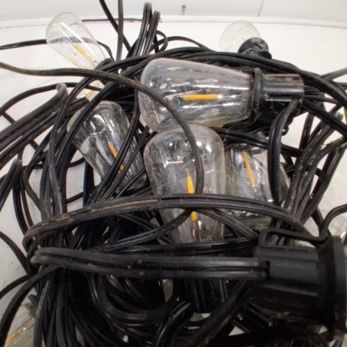 ADDLON OUTDOOR SOLAR WATERPROOF STRING LIGHTS WITH REMOTE - 96FT -30 SOCKETS -BLACK image 4