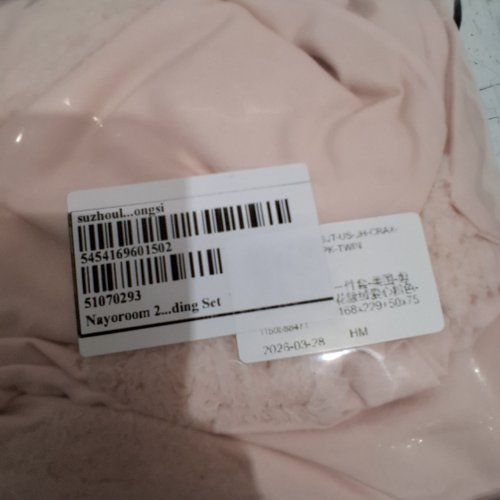 2PC NAYOROOM DUVET COVER WITH PILLOWCASE - TWIN - PINK/HEARTS (STYLE : 05454169601502) image 3