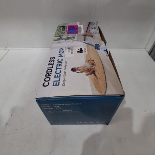 AMILUO CORDLESS ELECTRIC MOP WITH WATER SPRAY - BLUE image 4