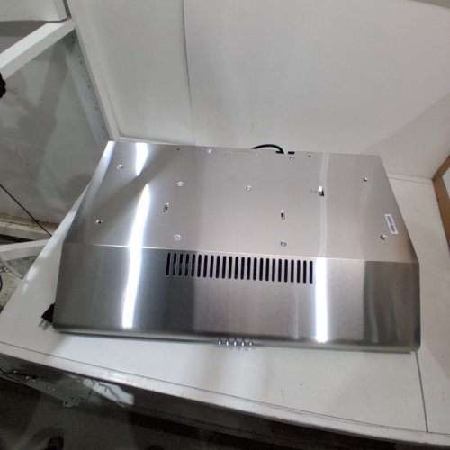 MIDEA UNDER CABINET CONVERTIBLE SLIM RANGE HOOD WITH 3-SPEED EXHAUST - 30" / 120V - STAINLESS STEEL (MODEL: MVU30W4AST) image 4